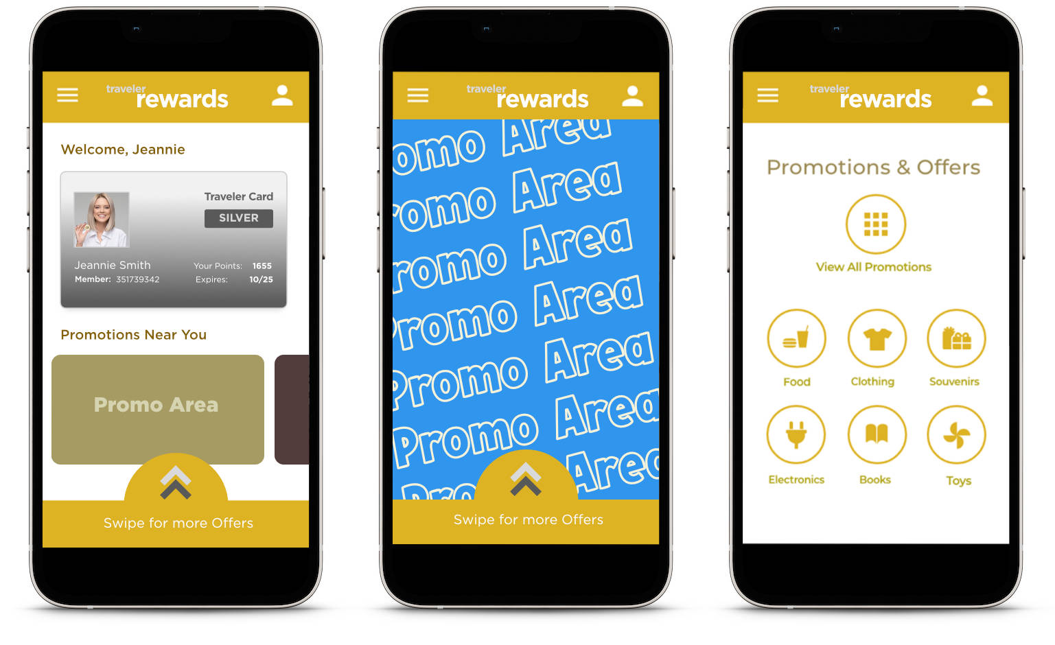 Travel App - Mobile Screens